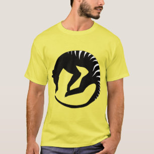 T-shirt De Thylacine chemise vivante de logo encore