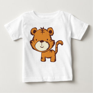 T-shirt de tigre de Lil