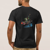 T-shirt de tigre de vol de "Smok'in" (Dos)
