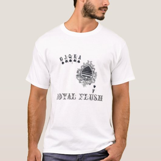 T-shirt de tisonnier de quinte royale (Devant)
