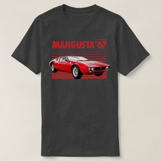 T-SHIRT DE TOMASO MANGUSTA (Design devant)