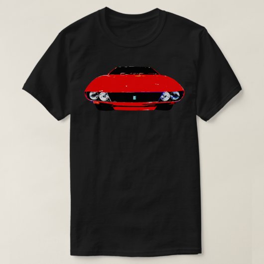 T-shirt De Tomaso Mangusta années 1960 Italien classique r (Design devant)