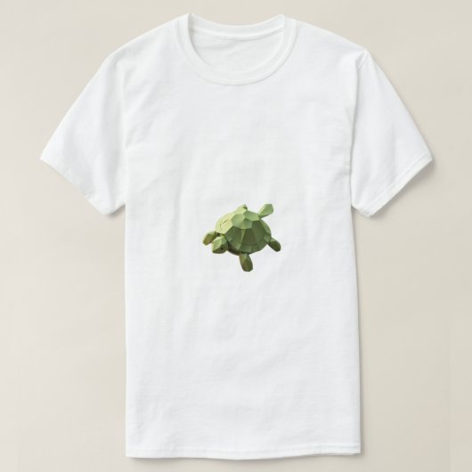 T-shirt de tortue géométrique (Design devant)