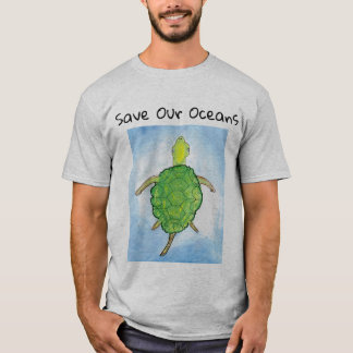 t-shirt de tortue masculin