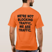 T-shirt de tour de la masse critique (Dos)