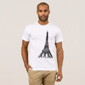 T-shirt de Tour Eiffel (Devant entier)