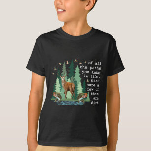 T-shirt De Tous Les Chemins Que Vous Prenez Dans La Vie As