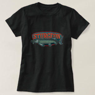 T-shirt de tracteur d'esturgeon