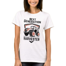 T-Shirt de tracteur moderne de nouvelle génération