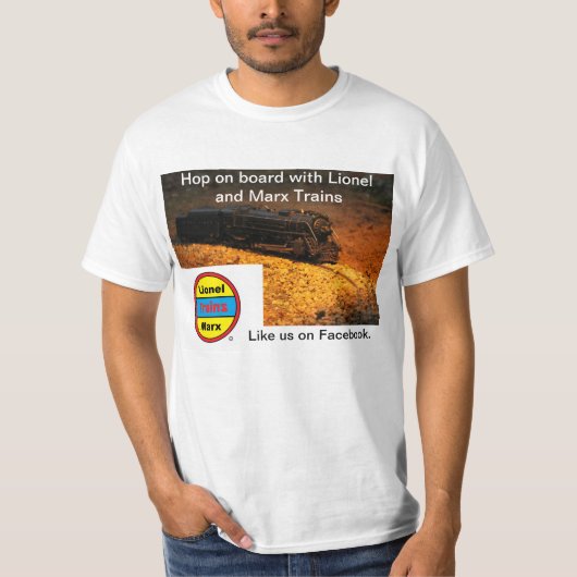 T-shirt de trains de Lionel et de Marx (Devant)