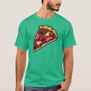 T-shirt de tranche de pizza