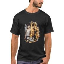 T-Shirt de transformation de gym d'anime 'Construi