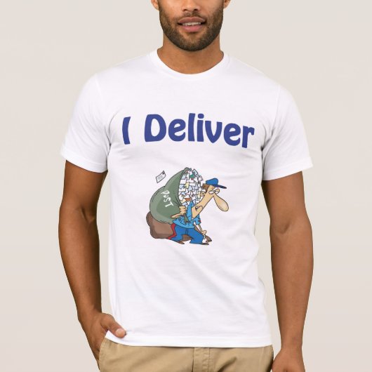T-shirt de transporteur de courrier (Devant)