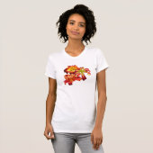 T-shirt de trio de Daylily (Devant entier)