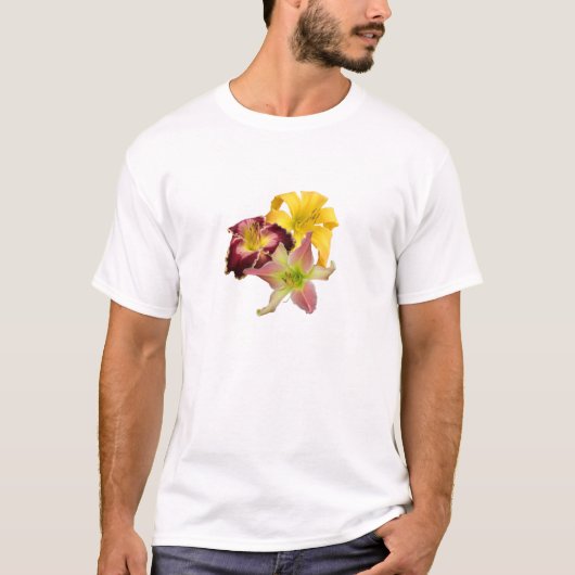 T-shirt de trio de Daylily (Devant)