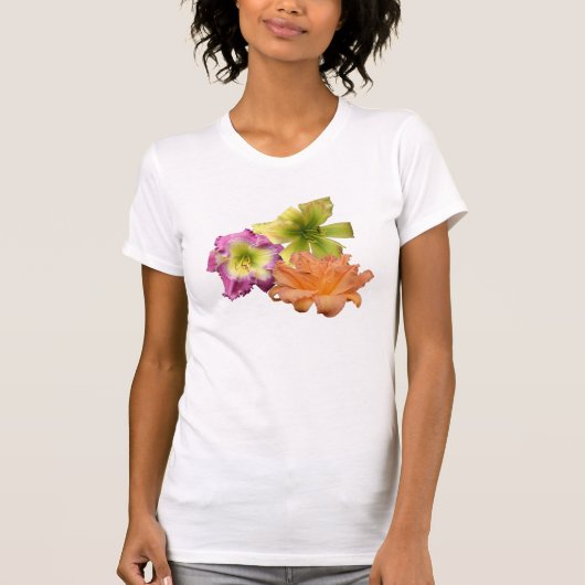 T-shirt de trio de Daylily (Devant)