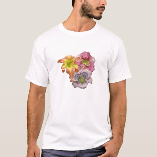 T-shirt de trio de Daylily (Devant)