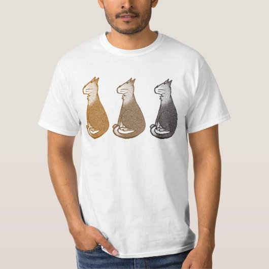 T-shirt de trio de Kitty (Devant)