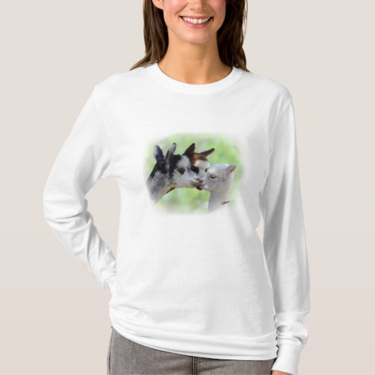 T-shirt de trois alpaga (Devant)
