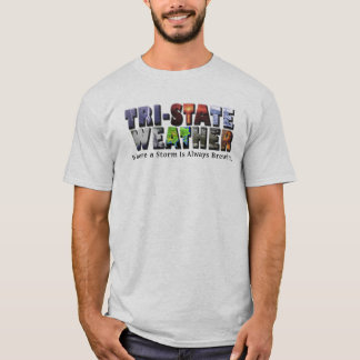 T-shirt de trois états de logo