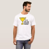 T-shirt de trophée de participation (Devant entier)