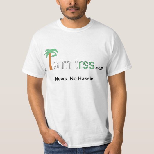T-shirt de trss de paume (Devant)