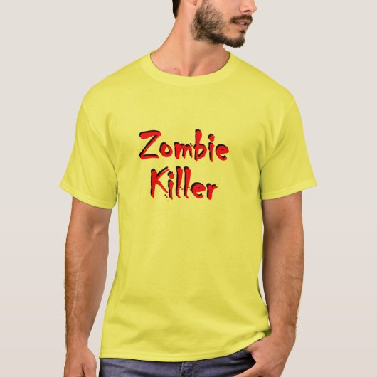 T-shirt de tueur de zombi (Devant)