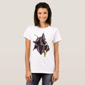 T-shirt de tulipe de perroquet (Devant entier)