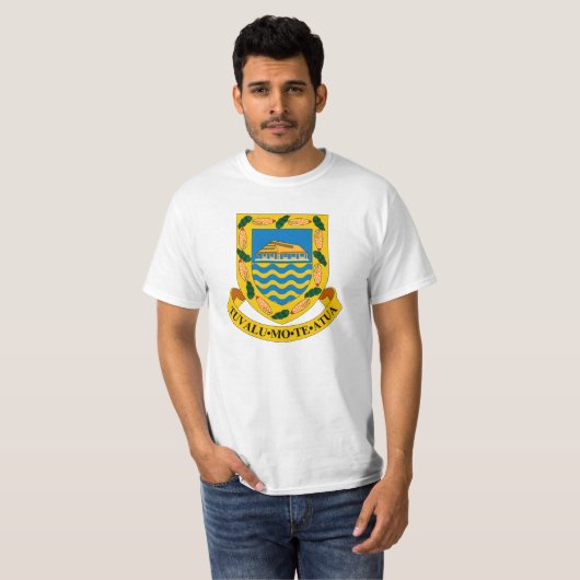 T-shirt de Tuvalu (Devant entier)
