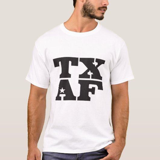 T-shirt de TXAF le Texas (Devant)