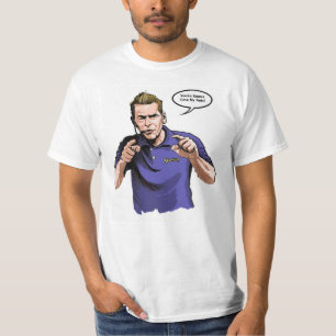 T-shirt de type de la feinte wow