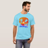T-Shirt de vacances à Hawaï (Devant entier)