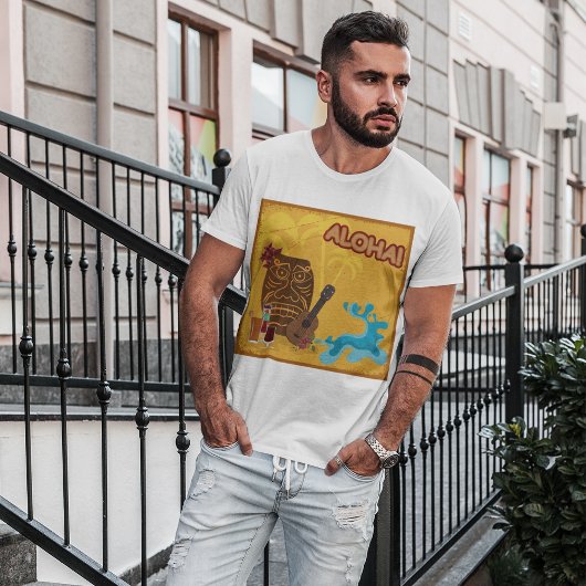 T-shirt de vacances Aloha Hawaiian