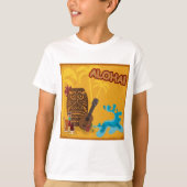 T-shirt de vacances Aloha Hawaiian (Devant)