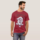 T-shirt de vacances de Bichon Frise (Devant entier)