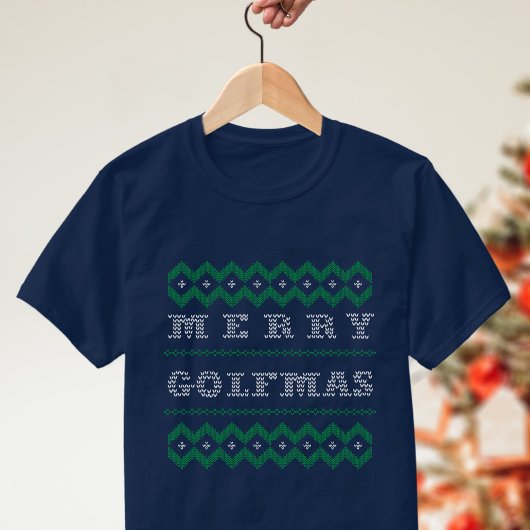 T-shirt de vacances de thème de golf Joyeux Golfma