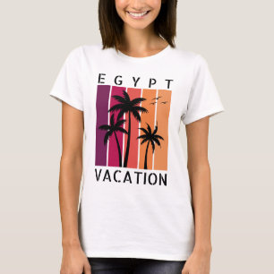 T-shirt de vacances en Égypte