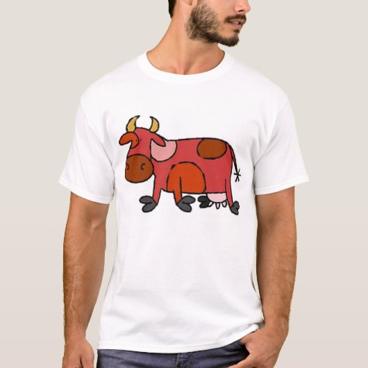 T-SHIRT DE VACHE À BESTY (Devant)