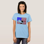 T-shirt de vache des Etats-Unis (Devant entier)