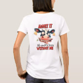 T-shirt de vache drôle (Dos)