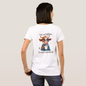 T-shirt de vache drôle (Dos entier)