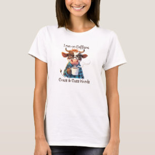 T-shirt de vache drôle
