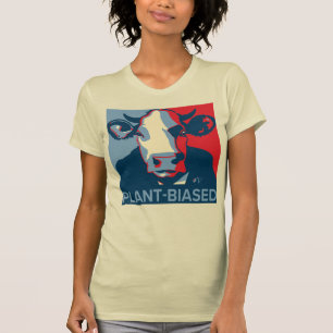 T-shirt de vache inspiré de l'art pop rouge blanc