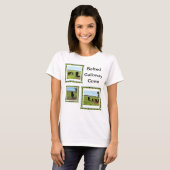 T-shirt de vaches galloway Belted Ladies, (Devant entier)