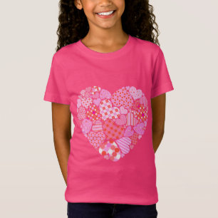 T-shirt de Valentine Heart Girl