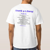 T-shirt de valeur (Dos)