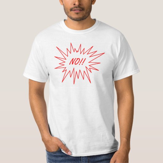 T-shirt de valeur (blanc) (Devant)