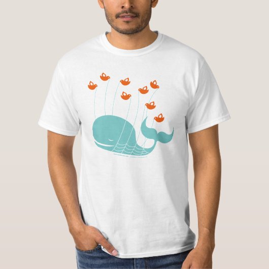 T-shirt de valeur de FailWhale (Devant)
