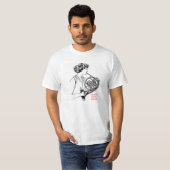 T-shirt de valeur de femme de cor de harmonie de (Devant entier)
