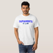 T-shirt de valeur de Papiamento avec les drapeaux (Devant entier)